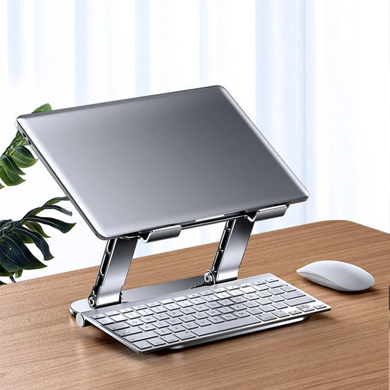Adjustable Folding Aluminium Tablet Stand – Small