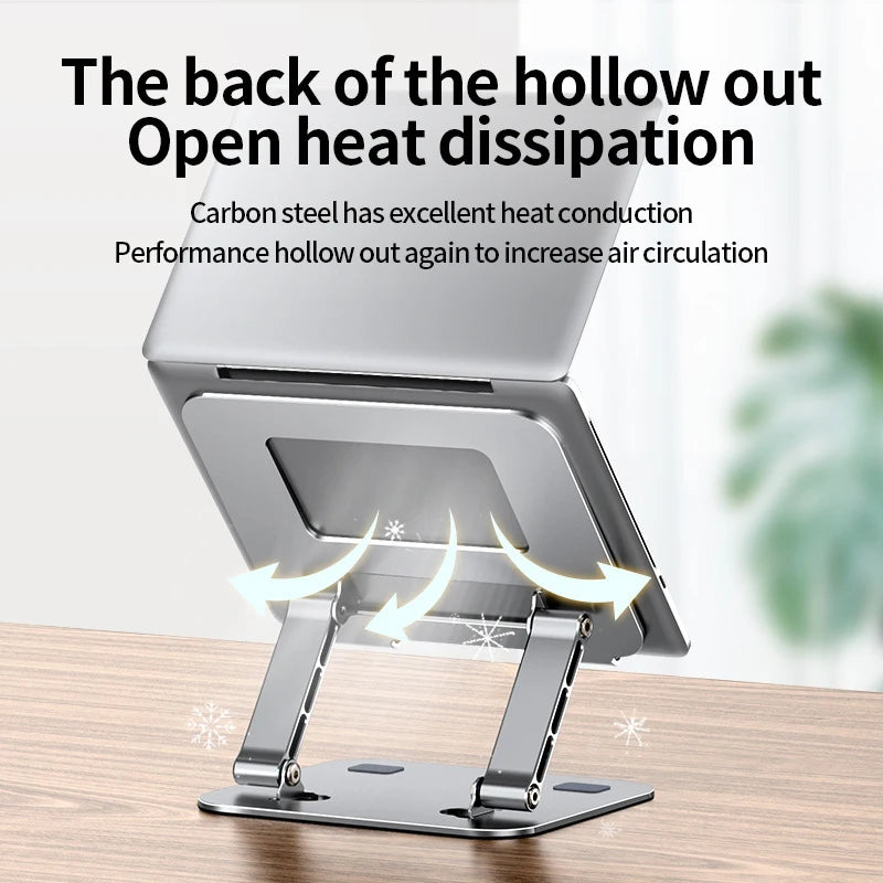 Adjustable Folding Aluminium Tablet Stand – Small