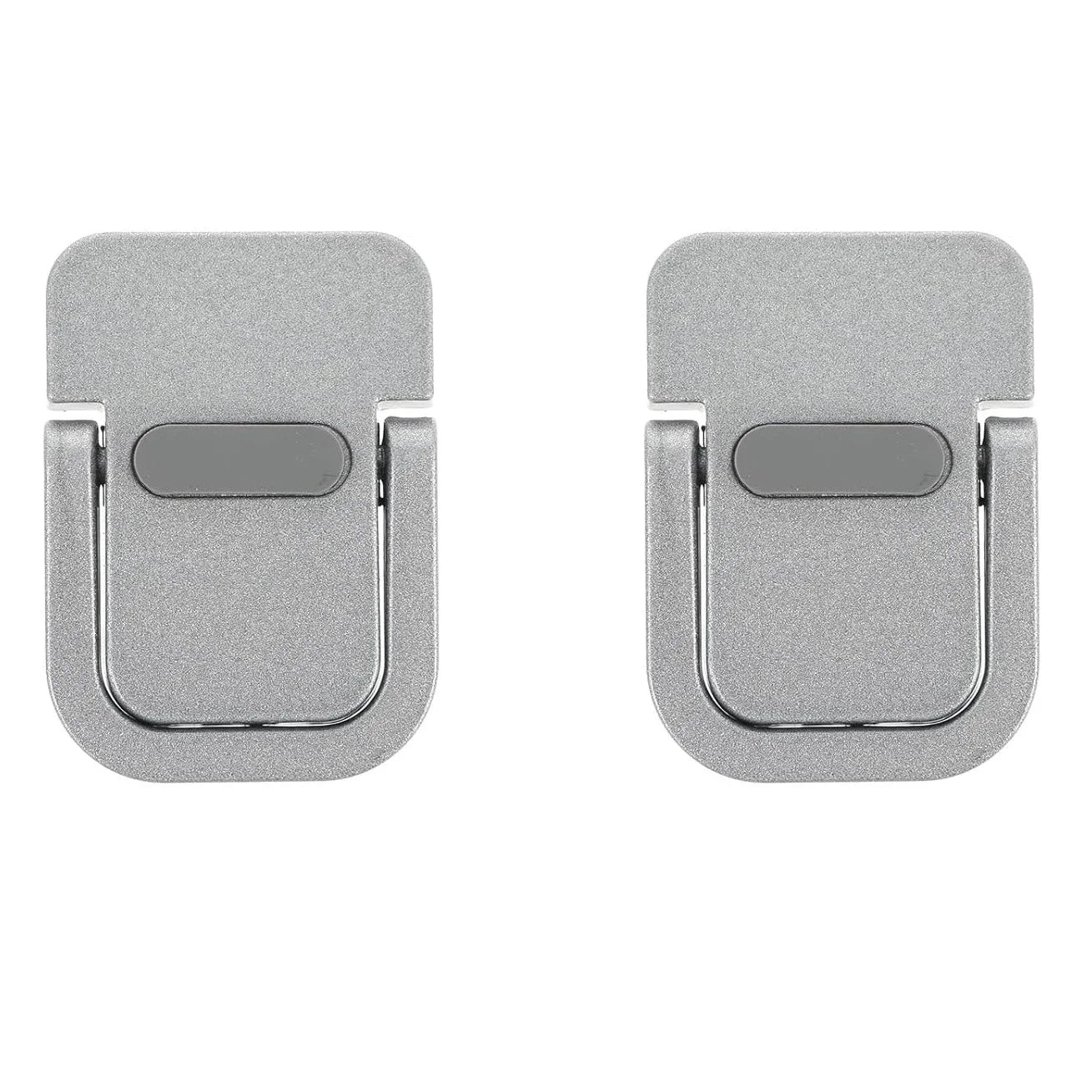 Set of 2 Mini Adhesive Laptop Riser Stands – 10 to 18 Inch