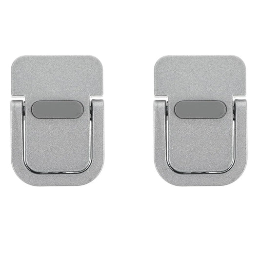Set of 2 Mini Adhesive Laptop Riser Stands – 10 to 18 Inch