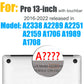 Clear Hard Shell Case Compatible with MacBook Air and MacBook Pro – 13 to 16 Inch