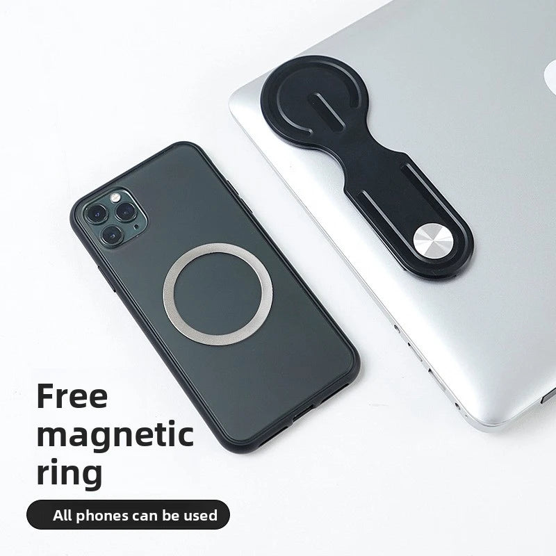 Rotating Magnetic Laptop Phone Holder Compatible with MagSafe iPhone 12–16