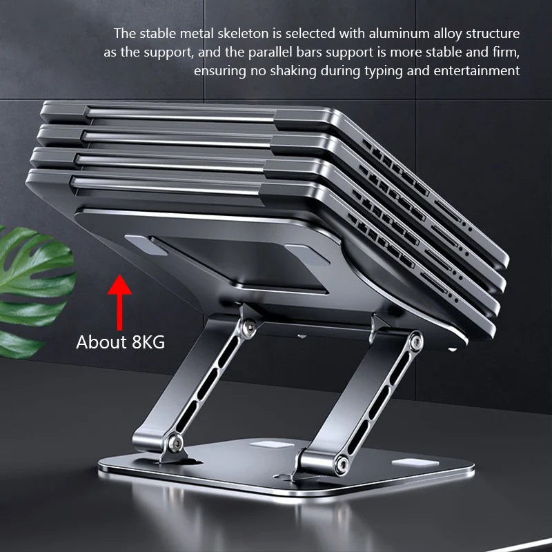Adjustable Folding Aluminium Tablet Stand – Small